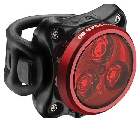  Lezyne LED Zecto Drive Rear Light 80 Lumens Red