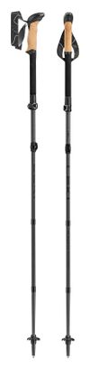 Bâtons de Randonnée Pliables Leki Makalu Pro FX Carbon Noir 110-130 cm