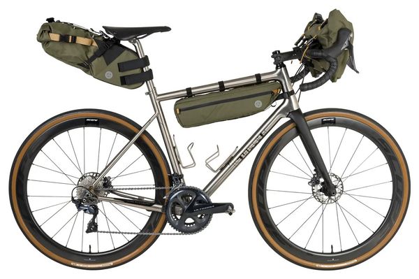 Agu Tube Frame Bag Venture 3L Green Army