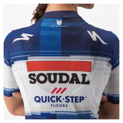 Maglia a manica corta Castelli Competizione 2 Soudal Quick Step 2023 Blu Donna
