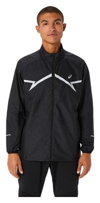 Chaqueta Cortavientos Asics Run Lite-Show Negra Hombre