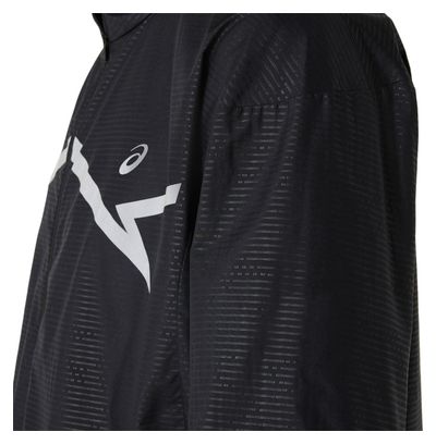 Veste coupe-vent Asics Run Lite-Show Noir Homme