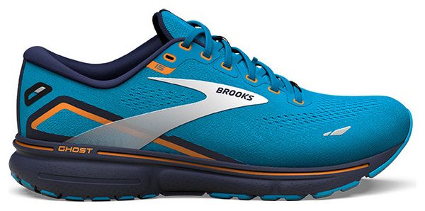 Brooks Ghost 15 GTX Running Shoes Blue Orange Homme