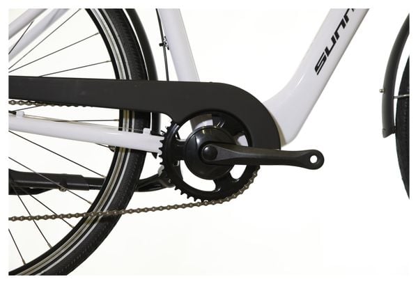 Vélo d'Exposition - Vélo de Ville Sunn Motion Shimano Tourney 8V Gloss White 2023 M