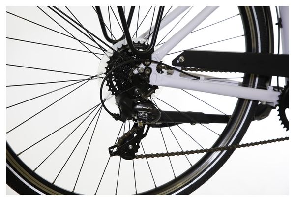 Ausstellungsfahrrad - Citybike Sunn Motion Shimano Tourney 8V Gloss White 2023 M