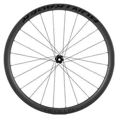 Ruota anteriore Bontrager Aerolus Pro 37 TLR nera