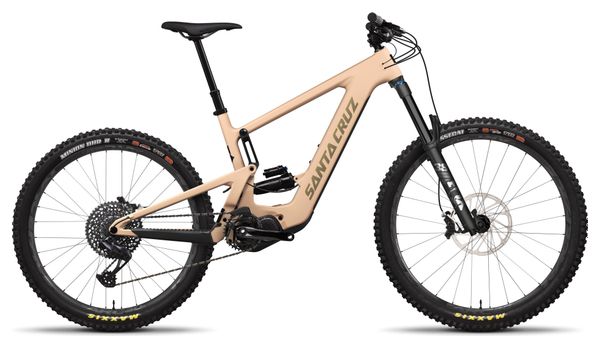 Santa Cruz Bullit 3 S Carbon CC Full Suspension Electric MTB Sram GX Eagle 12S 630Wh MX 29 27.5 Beige 2024 Alltricks