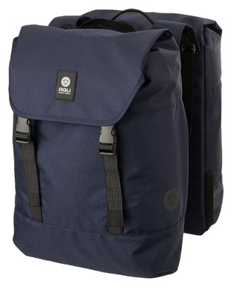 Ein Paar AGU DWR Urban 36L Gepäcktaschen für den Heckgepäckträger, marineblau
