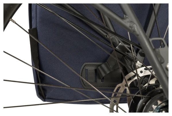 Ein Paar AGU DWR Urban 36L Gepäcktaschen für den Heckgepäckträger, marineblau