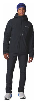 Chaqueta impermeable Columbia Explorer's Edge II Negra