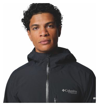 Columbia Explorer's Edge II Wasserdichte Jacke Schwarz