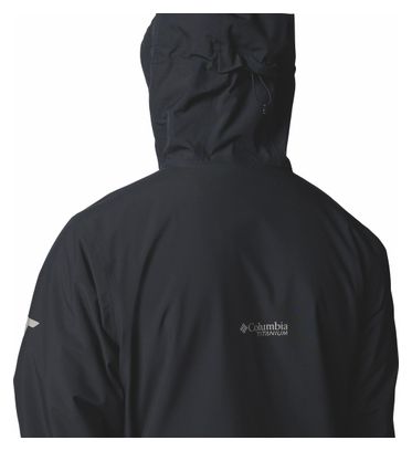 Columbia Explorer's Edge II Wasserdichte Jacke Schwarz