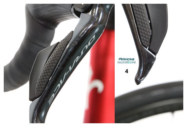 Wilier Triestina SLR 0 Road Bike with Shimano Dura-Ace Di2 11-speed, 700mm, Red, 2021, Size XL (183–188 cm) - Refurbished Product