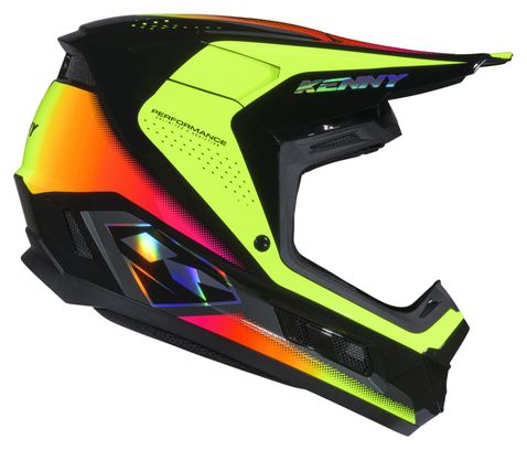 Casque Integral Kenny Performance Graphic Racing Jaune Enfant