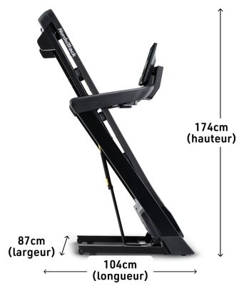 Tapis de course T Series 10 / Ecran 10  / 20 km/h