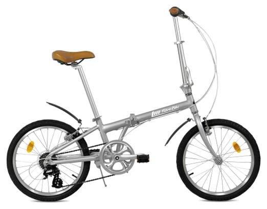 FabricBike Folding - Vélo pliant 20  Space Grey 7V (garde-boue)