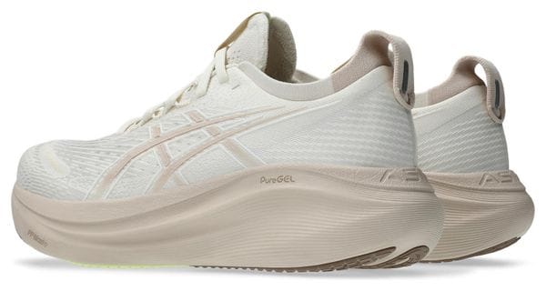 Scarpe da corsa Asics Gel-Nimbus 27 Donna Bianco/Beige