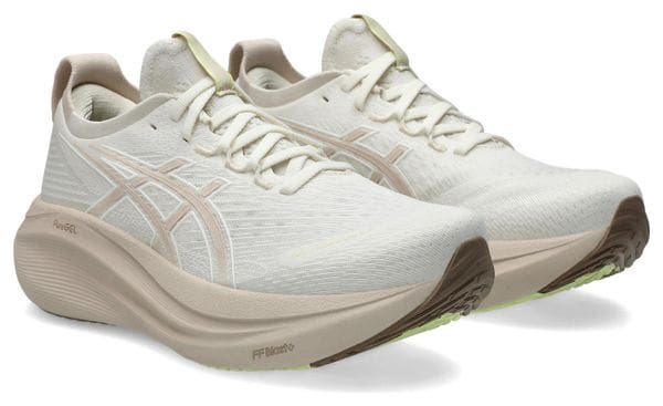 Scarpe da corsa Asics Gel-Nimbus 27 Donna Bianco/Beige