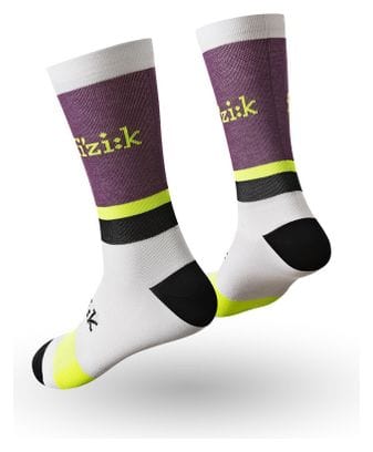 Fizik Team Edition Socken Lila/Weiß