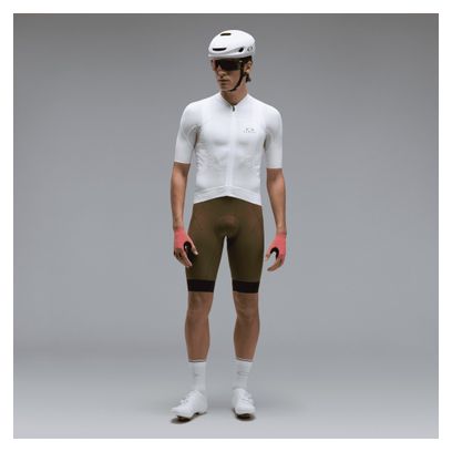 Oakley Endurance Aero Kurzarm-Trikot für Herren, Weiß