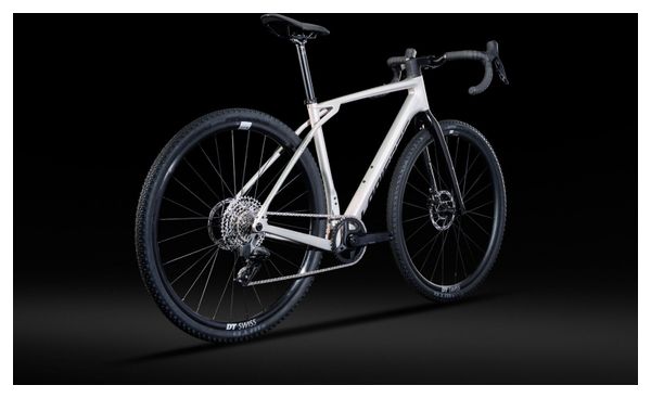 Vélo de Gravel Lapierre Crosshill CF 6.0 AXS Sram Rival XPLR AXS 12V 700 mm Blanc 2025
