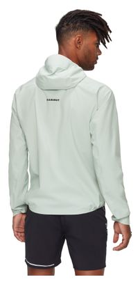 Waterdichte Jas Mammut Aenergy TR HS Capuchon Groen Heren