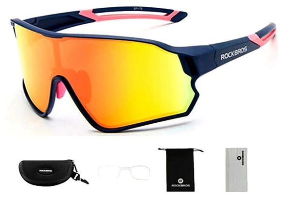 Cycling glasses polarized blue ROCKBROS