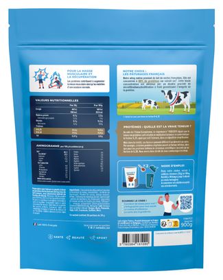 Whey Concentrée Native - Saveur Chocolat - 900g