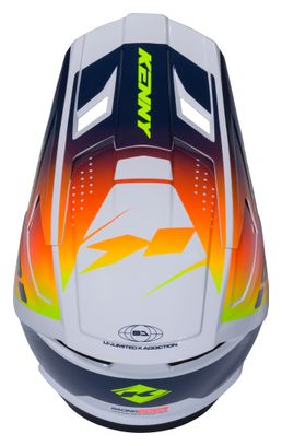 Casque Integral Kenny Performance Bleu/Orange