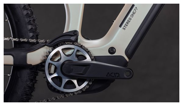 Cube Stereo Hybrid One77 HPC SLX 800 Electric Full Suspension MTB Shimano Deore/Deore XT 12S 800 Wh 29''/27.5'' Glint Sand Beige 2026
