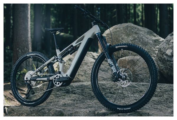 Cube Stereo Hybrid One77 HPC SLX 800 Electric Full Suspension MTB Shimano Deore/Deore XT 12S 800 Wh 29''/27.5'' Glint Sand Beige 2026