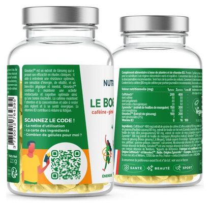 Le Booster - Complexe Energie  Performance et Endurance - 40 gélules