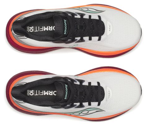 Chaussures Running Saucony Triumph 23 Blanc/Rouge Homme
