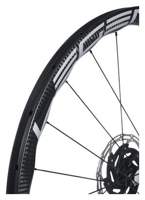 Paire de Roues Legend Wheels 35T CX RS⁴ - 12X100 - 12X142mm - DT 350 - Disc Centerlock - Sram XDR