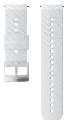Bracelet de Montre Silicone Suunto Athletic 3 24 mm Blanc