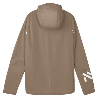 Giacca antivento NNormal Trail Wind marrone da uomo