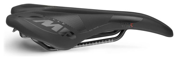 Sella SMP VT30C Gel con binari in acciaio inossidabile, nera