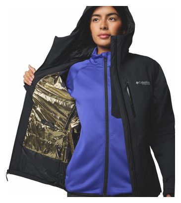 Veste Imperméable Femme Columbia Explorer’s Edge II Noir