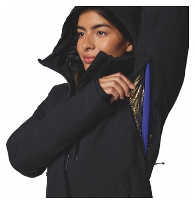 Giacca impermeabile Columbia Explorer's Edge II Donna Nero