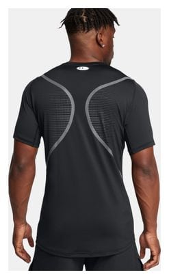 Under Armour HeatGear Fitted Short Sleeve Jersey Black Men