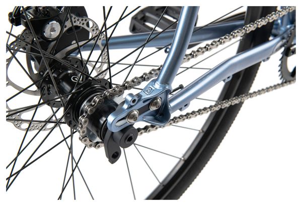 Gravel Bike Bombtrack Arise Single Speed 700 mm Bleu Metallic Pearl 2021