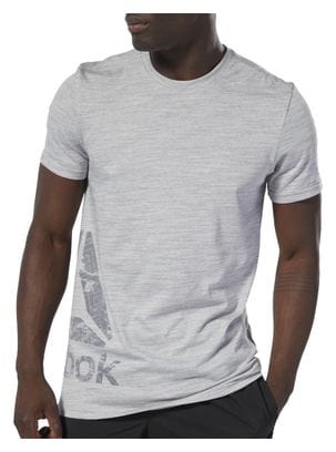 T-Shirt gris homme Reebok Marble Group