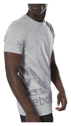 T-Shirt gris homme Reebok Marble Group