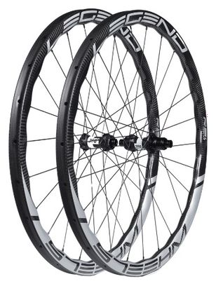 Paire de Roues Legend Wheels 35T CX RS⁴ - 12X100 - 12X142mm - DT 350 - Disc Centerlock - Campagnolo N3W