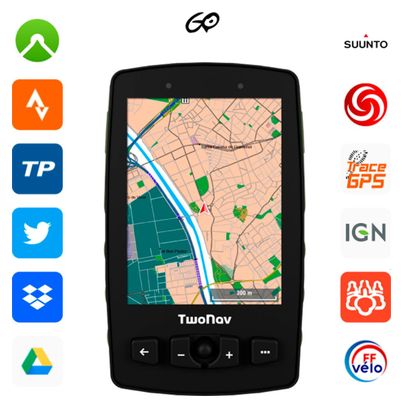 GPS Aventura 2 Plus Motor Vert TwoNav