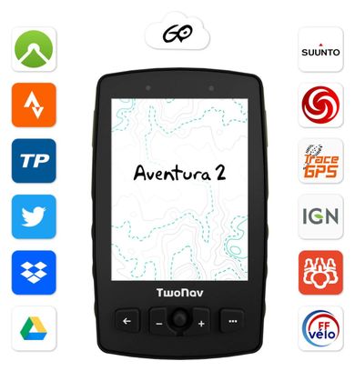 GPS Aventura 2 Plus Motor Vert TwoNav