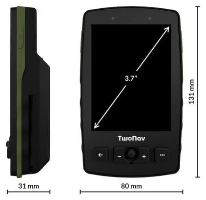 GPS Aventura 2 Plus Motor Vert TwoNav