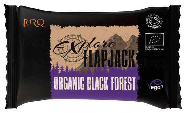 Torq Explore Flapjack Chocolade/Kers (Black Forest) Energiereep 65g