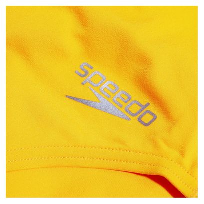 Speedo Eco + Solid VBack Mango/Roze Dames 1-Delig Zwempak
