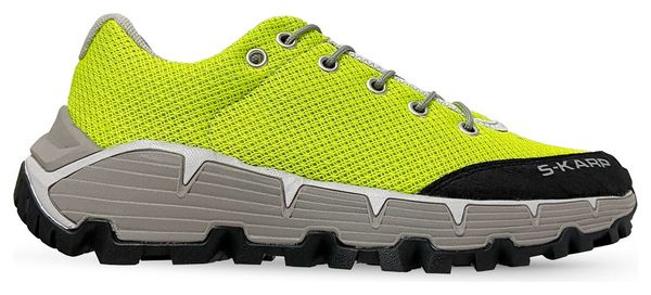 Chaussures de randonnée S-KARP Bruce  citron vert  mesh  semelle Vibram